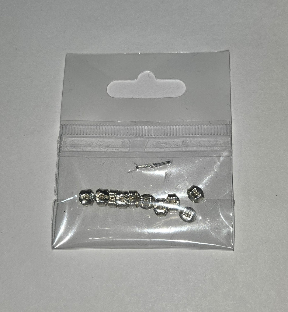 Sterling Silver Earing Backs (5 Pairs)
