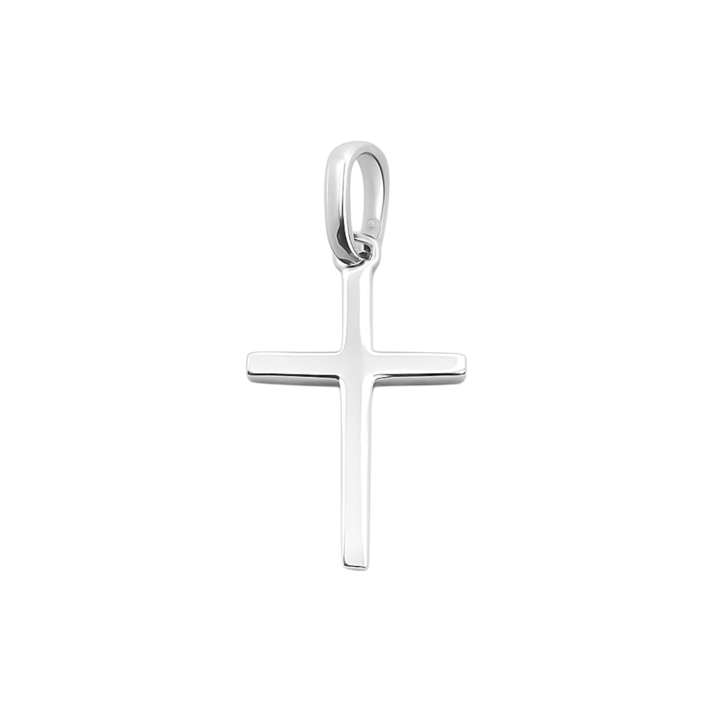 Sterling Silver Plain Cross Pendant