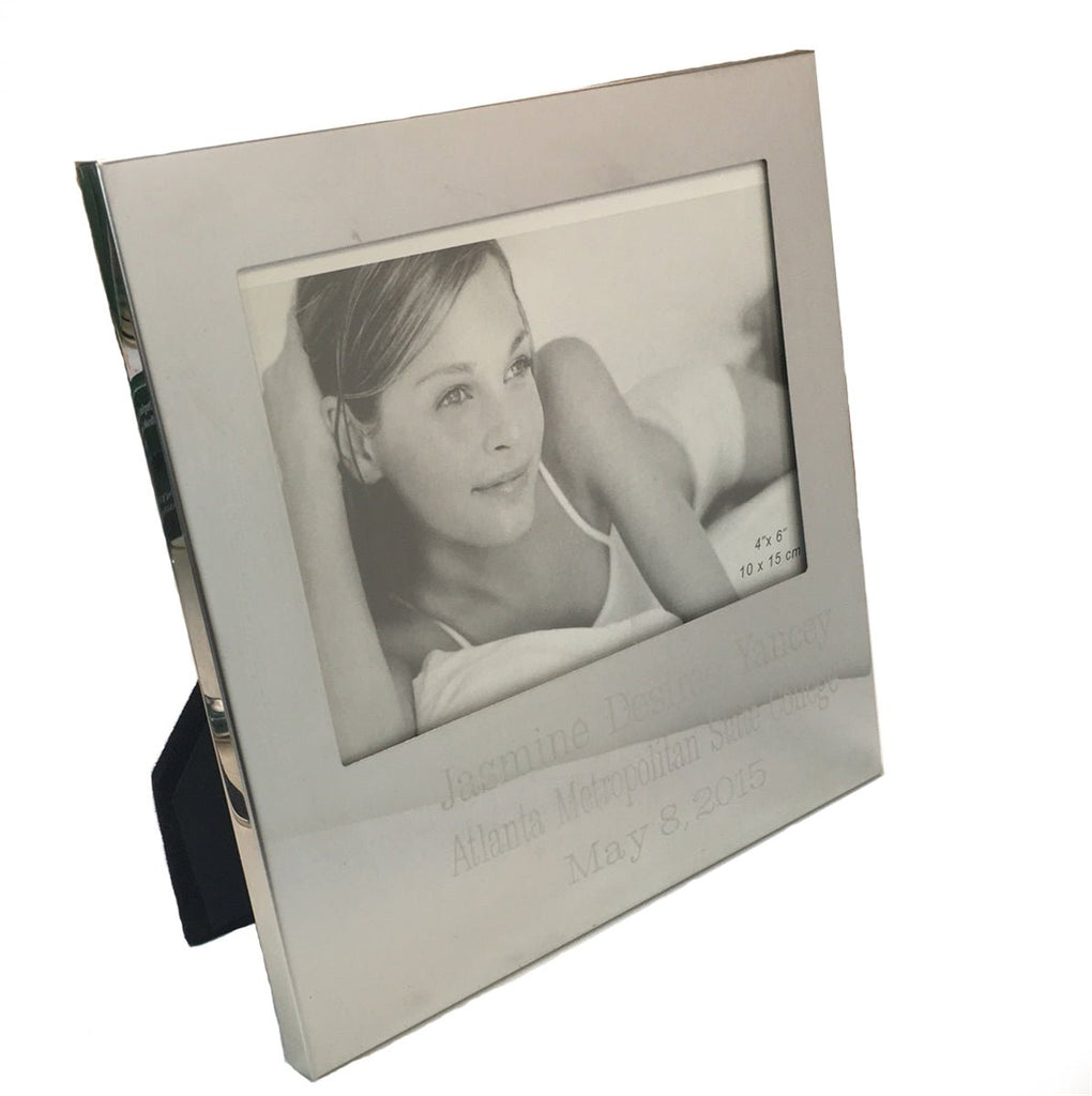 Engraved 4" x 6" Memorable Photo Frame - Allyanna GiftsMONOGRAM + ENGRAVING