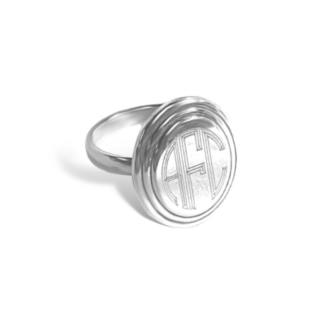 German Silver Double Oval Ring - Allyanna Gifts