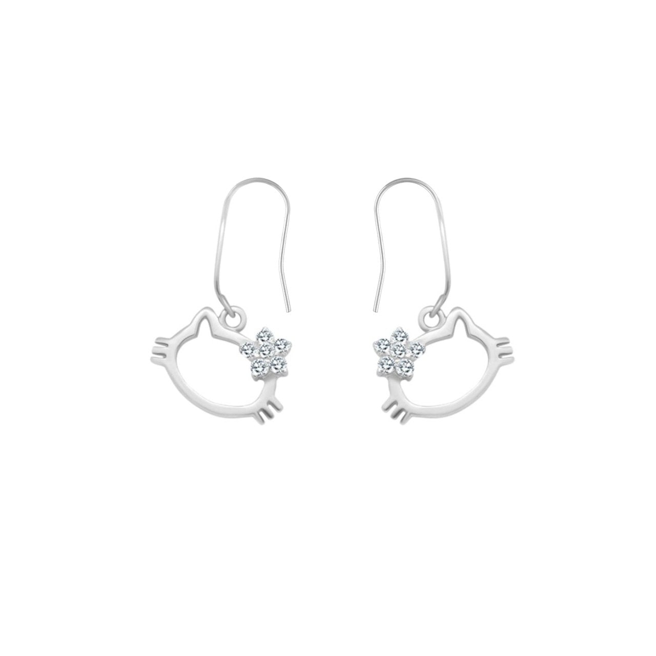 Hello Kitty Dangle Earrings - Allyanna GiftsEARRINGS
