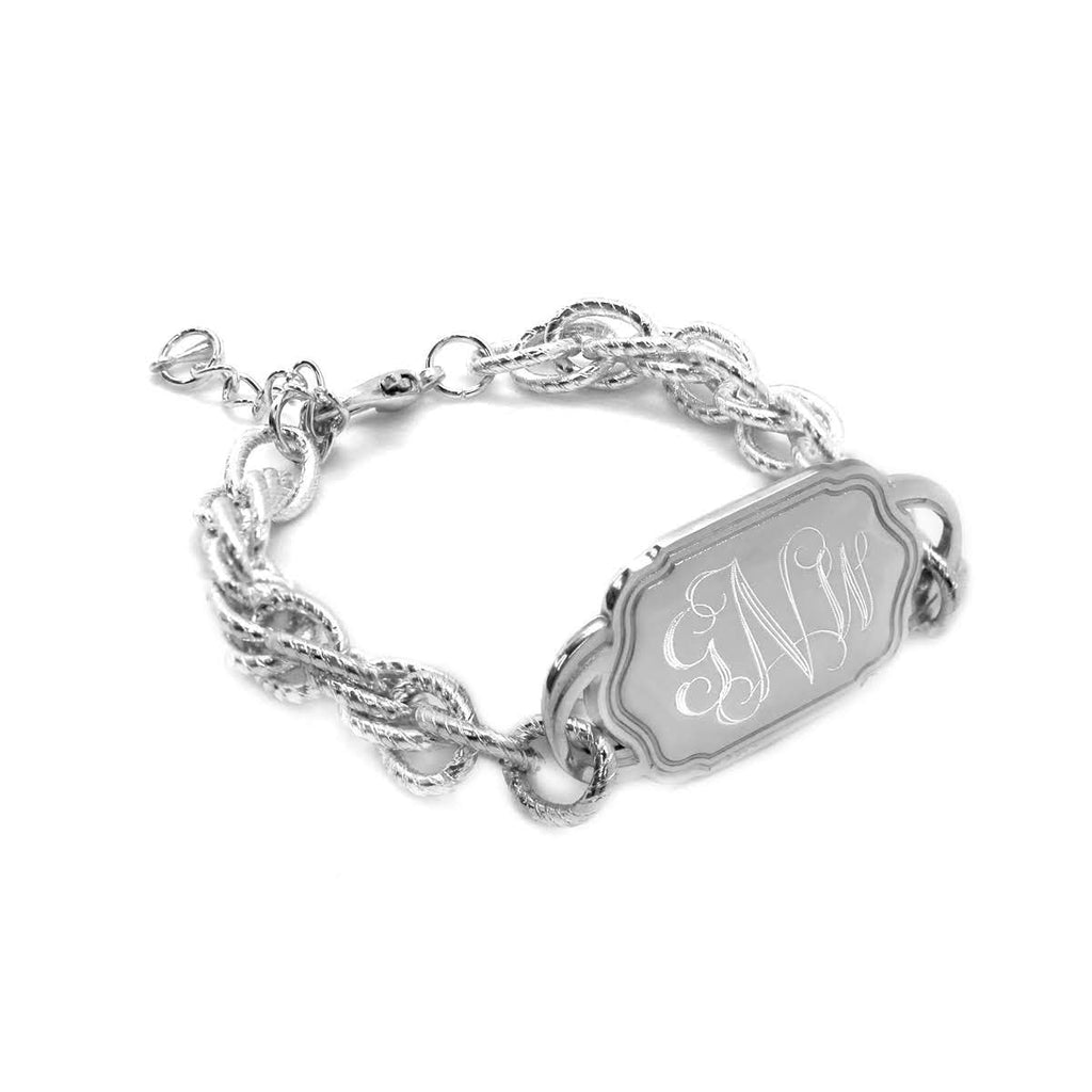 Monogram Link Chain Bracelet - Allyanna GiftsBRACELETS