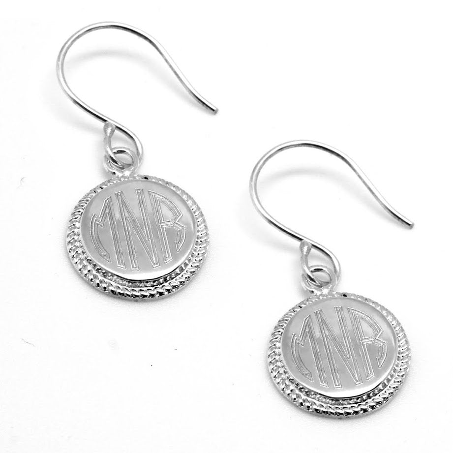 Rope Detail German Silver Earrings - Allyanna GiftsEARRINGS