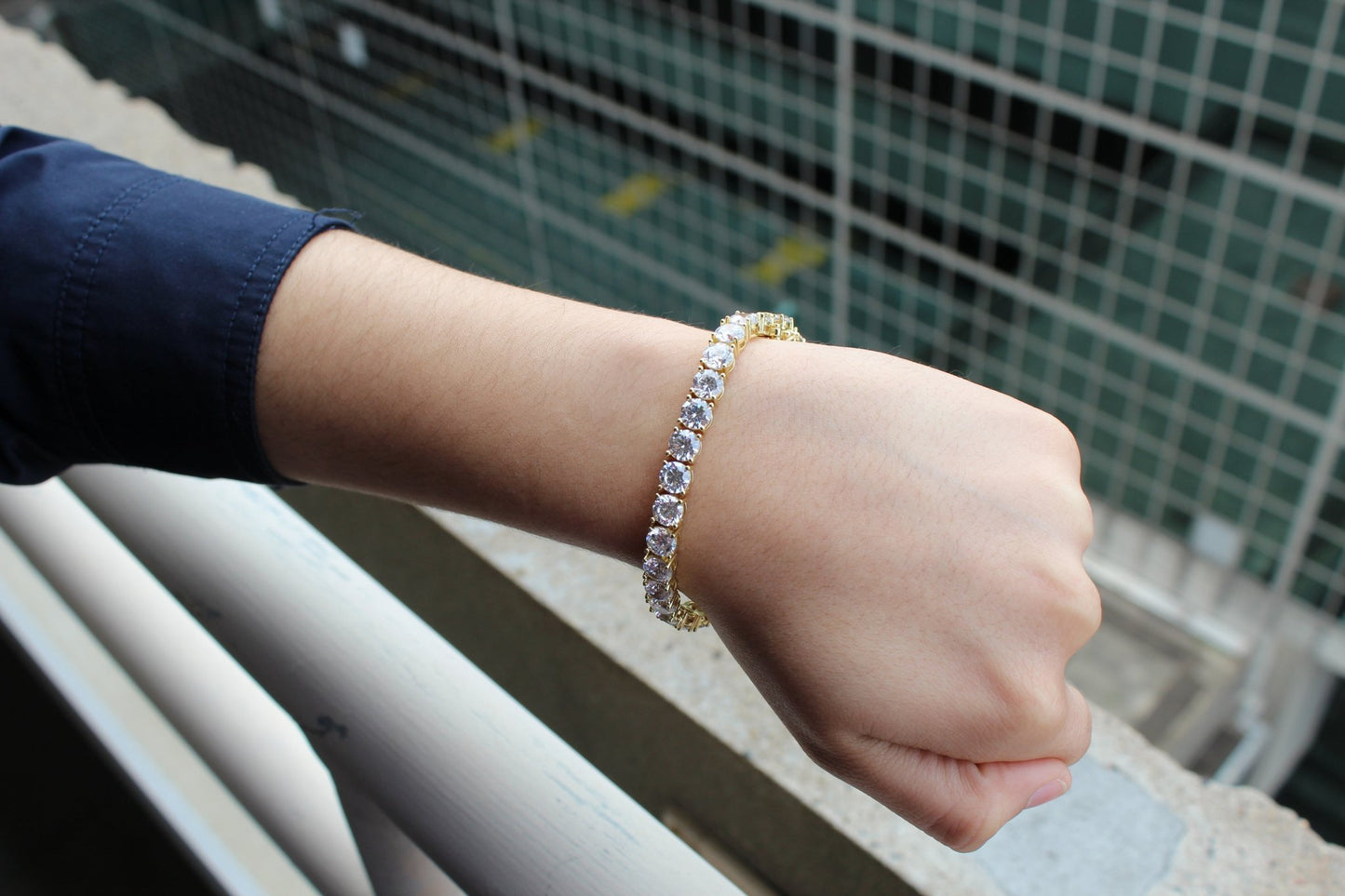 Sterling Silver CZ Tennis Bracelet - Allyanna Gifts