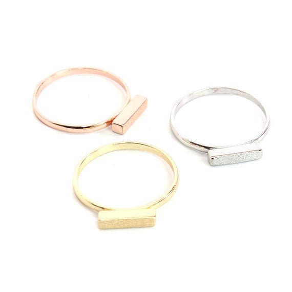 Sterling Silver Three's Company Ring - Allyanna GiftsJEWELRY