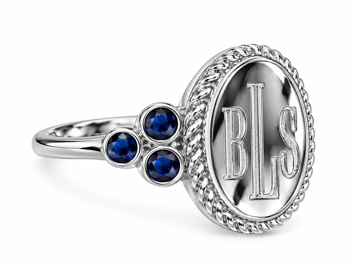 Sterling Silver River Ring