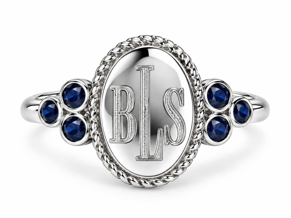 Sterling Silver River Ring