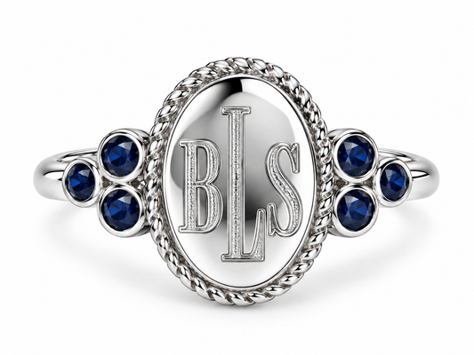 Sterling Silver River Ring