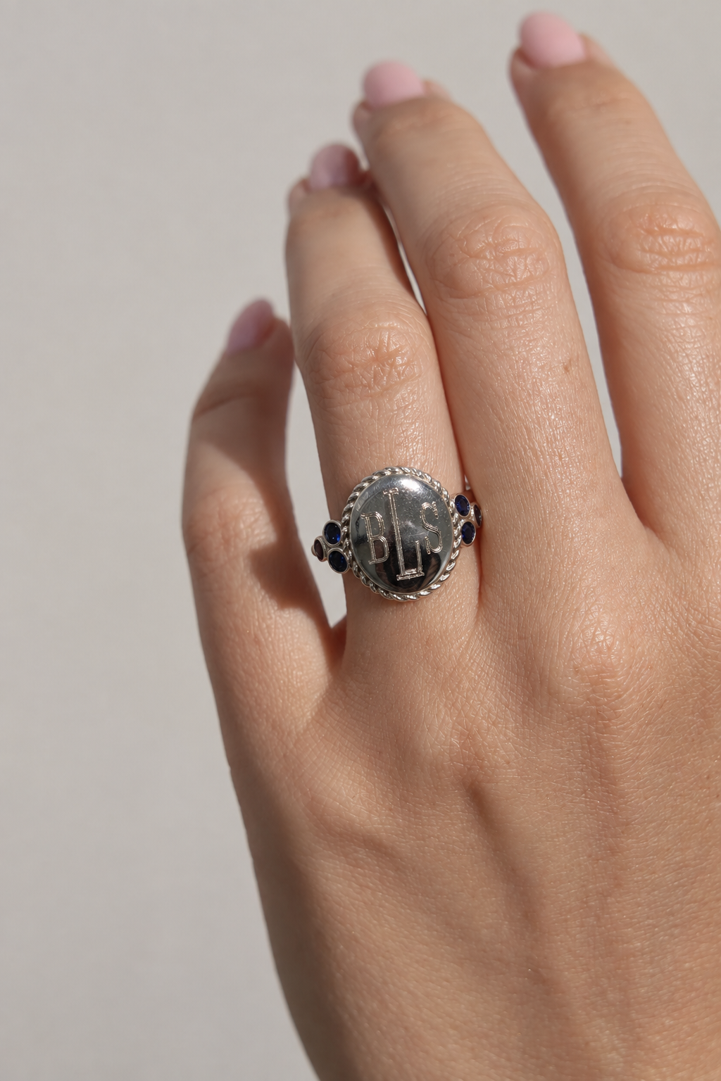 Sterling Silver River Ring