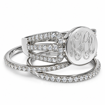 Sterling Silver Scarlet Ring
