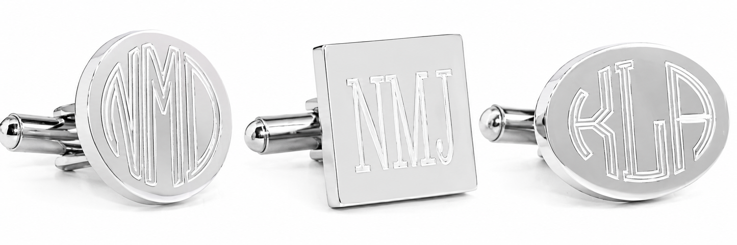 Engraved Cuff Links