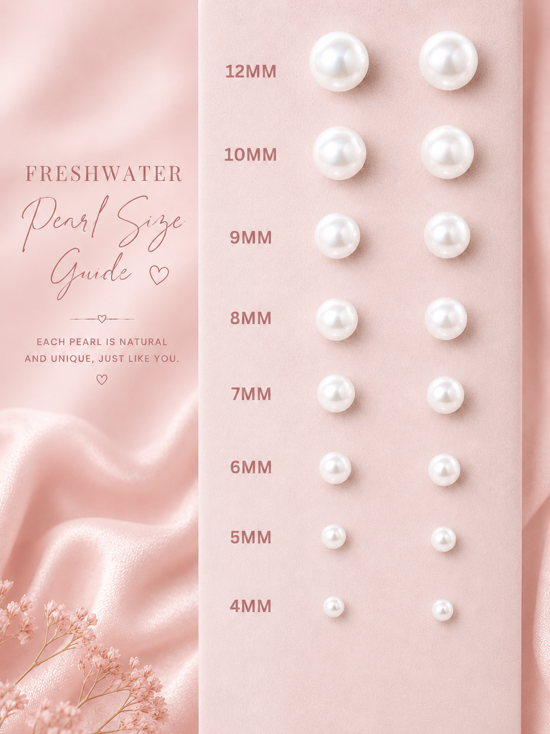 Sterling Silver Fresh Water Pearl Stud Earrings
