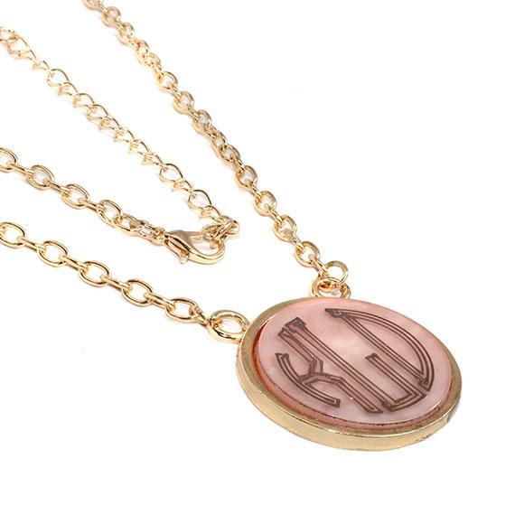 Trendy Marble Engravable Necklaces