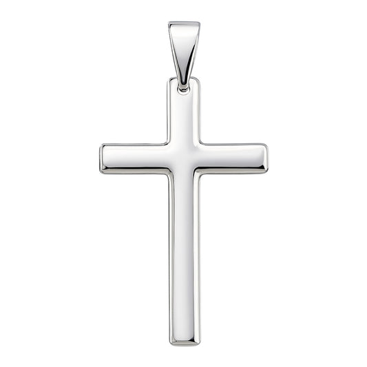 Sterling Silver Plain Cross Pendant