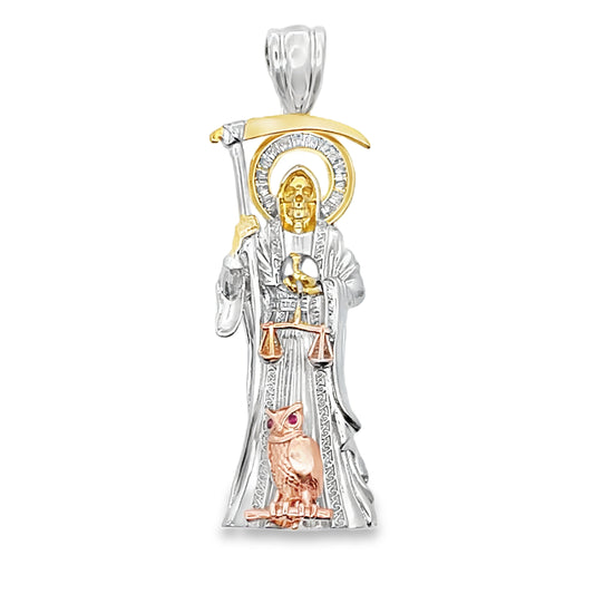 925 Santa Muerte Pendant