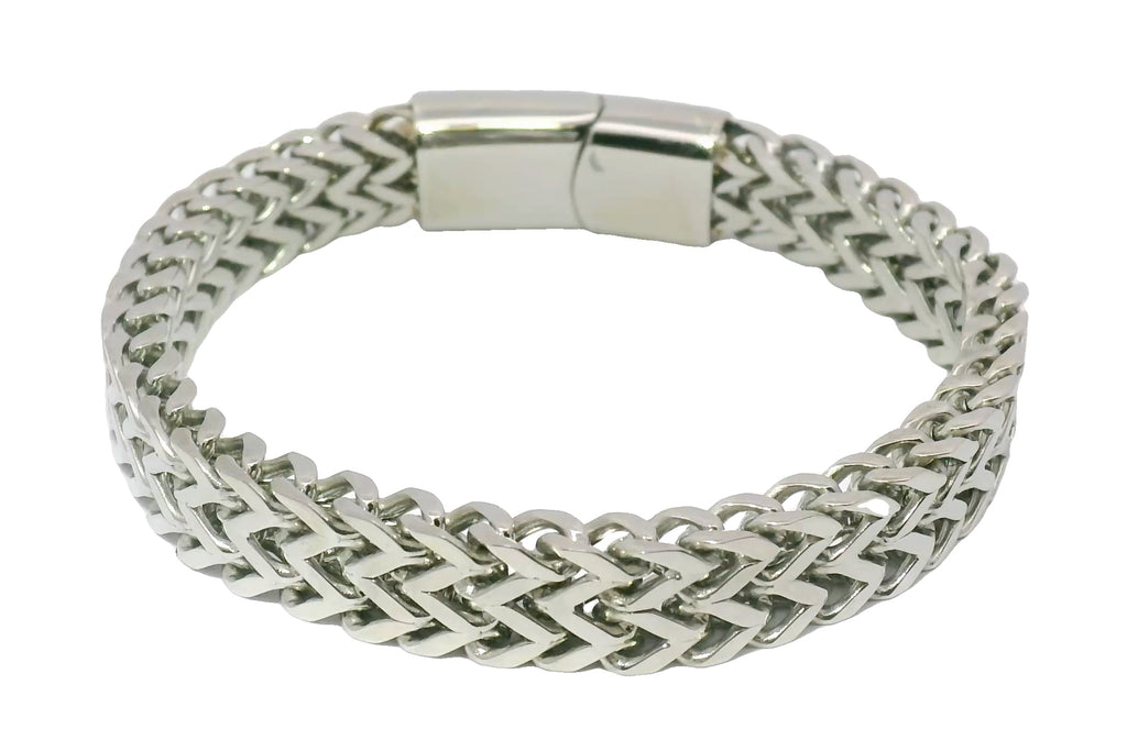 Stainless Braided Link Magnetic Bracelet