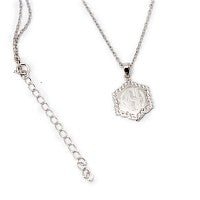 Engravable Sterling Silver Star Pendant Necklace - Allyanna GiftsMONOGRAM + ENGRAVING