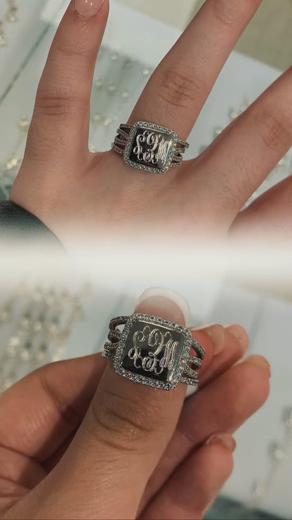 Sterling Silver Stackable Sawyer Ring