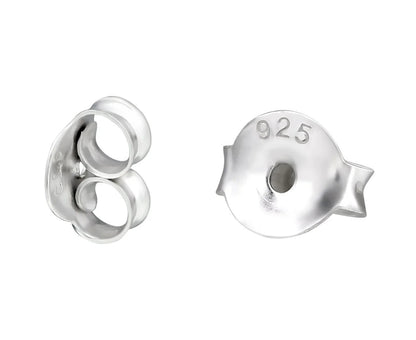 Sterling Silver Earing Backs (5 Pairs) - Allyanna GiftsSterling Silver Jewelry Findings