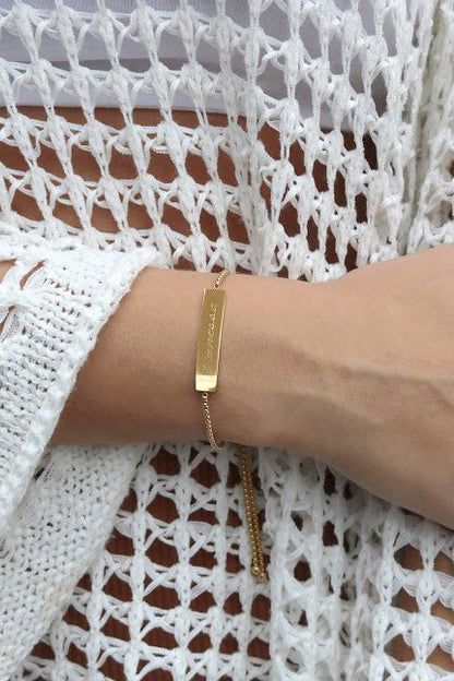 Adjustable Bar Bracelet - Allyanna GiftsBRACELETS
