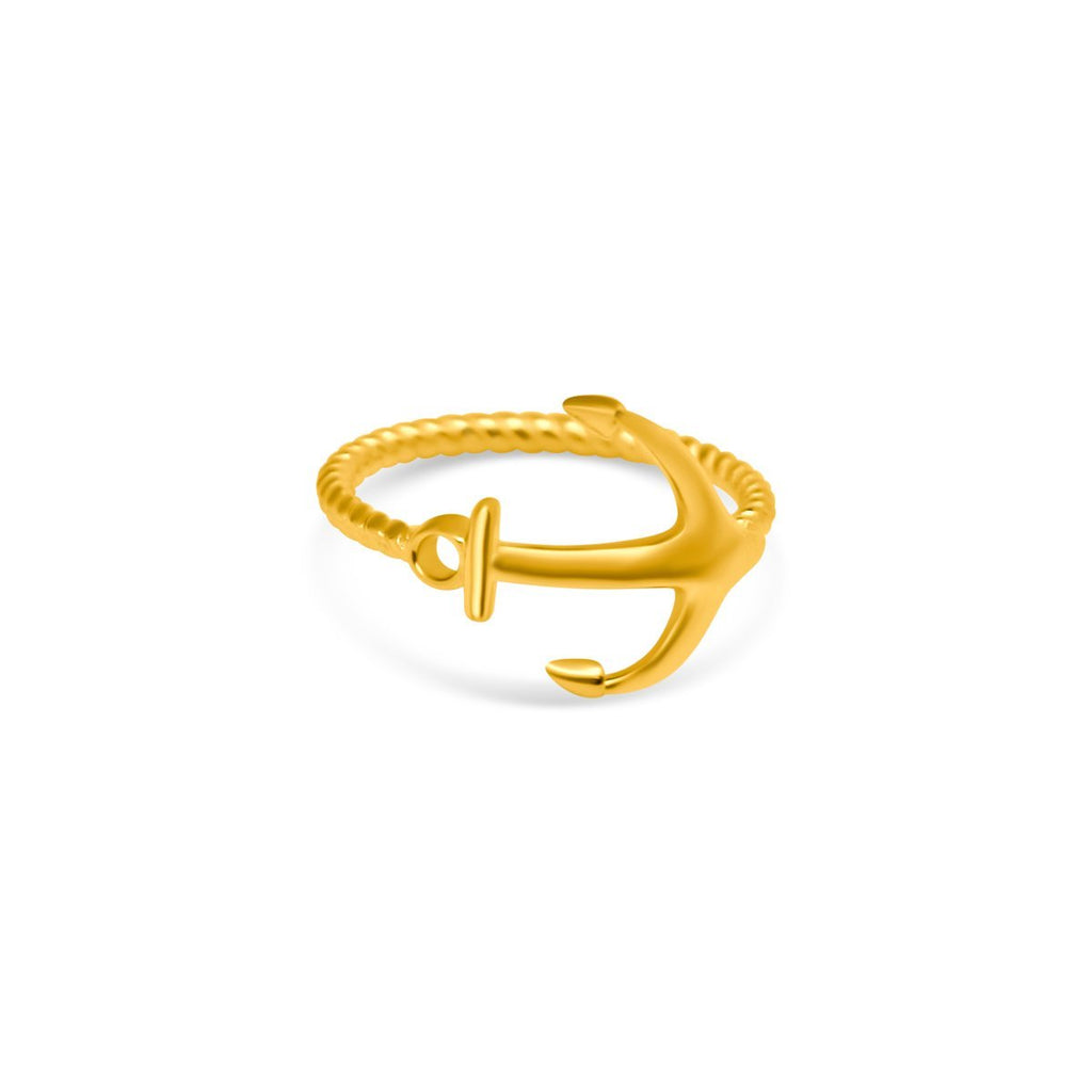 Anchor Rope Ring - Allyanna Gifts