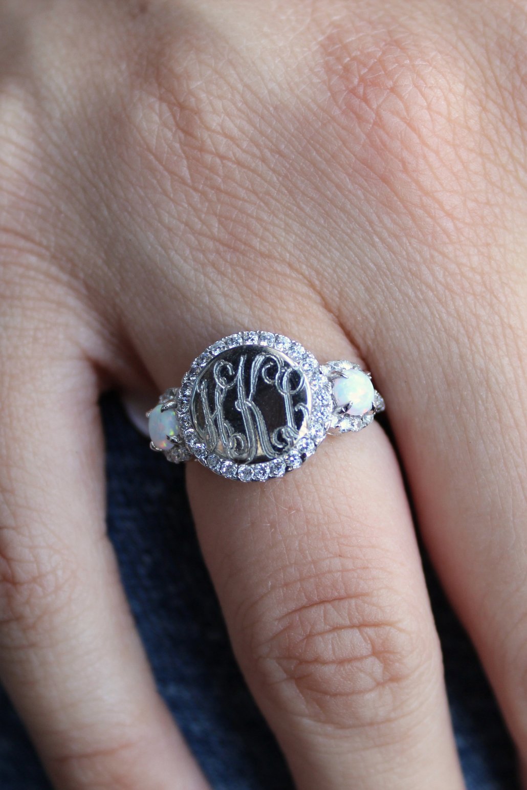Autumn Opal Ring - Allyanna GiftsMONOGRAM + ENGRAVING