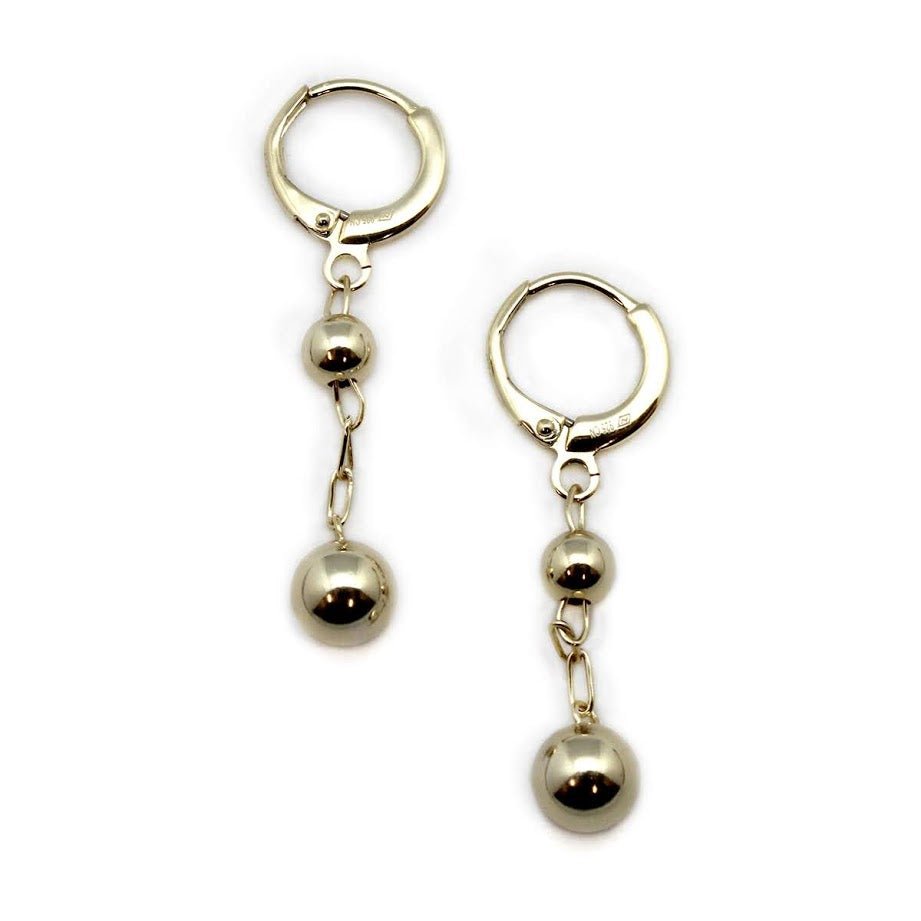 Ball and Hoop Simple Chandelier Earrings - Allyanna GiftsEARRINGS