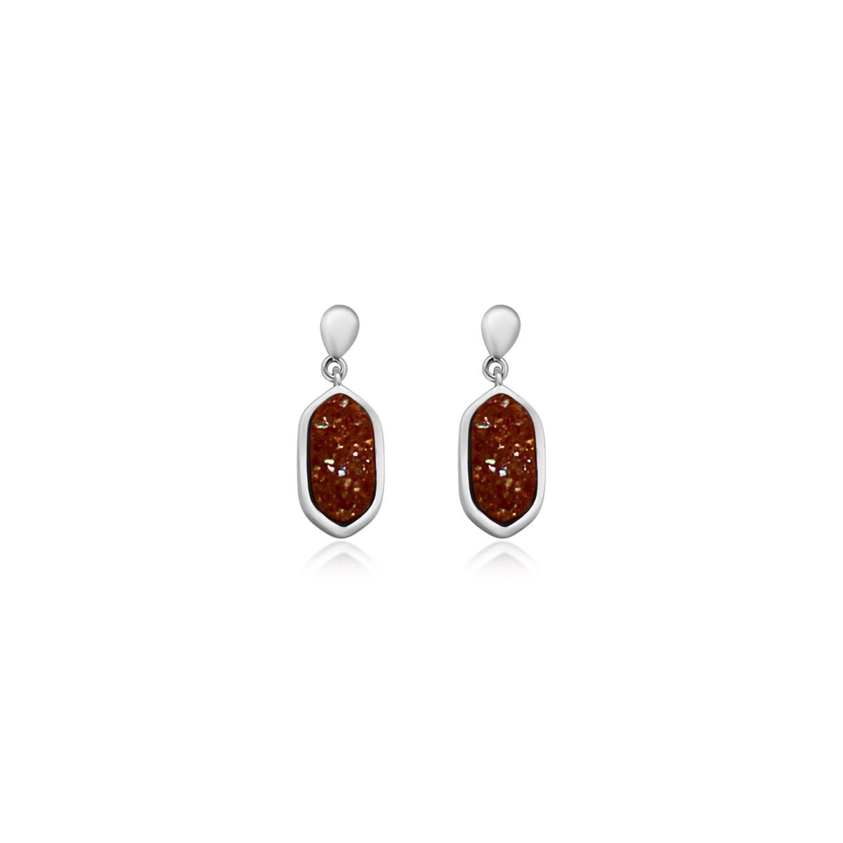 Color Druzy Earrings - Allyanna Gifts