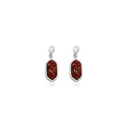 Color Druzy Earrings - Allyanna Gifts