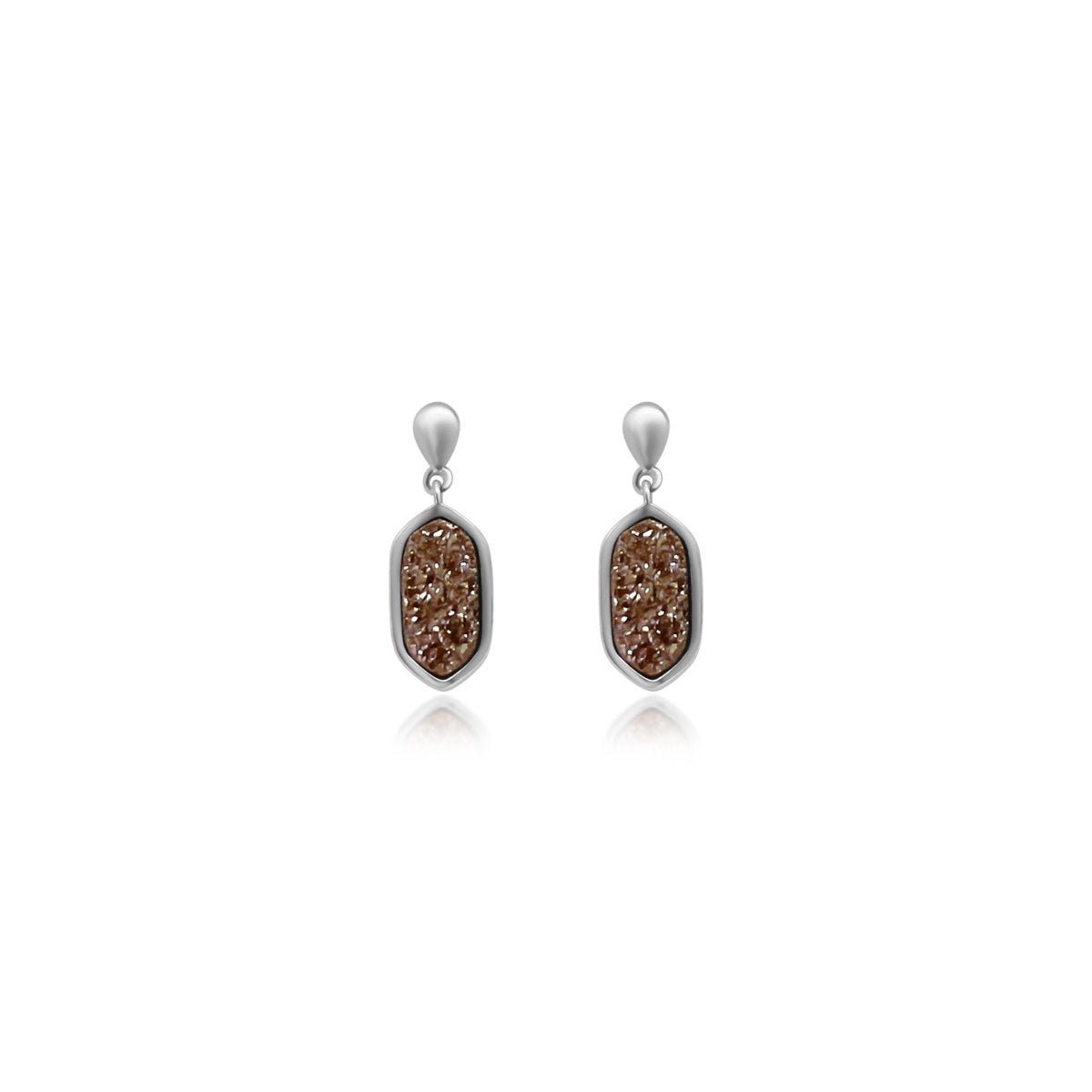 Color Druzy Earrings - Allyanna Gifts
