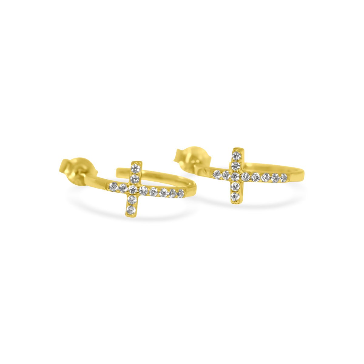 Cross Cuff Earrings - Allyanna GiftsEARRINGS