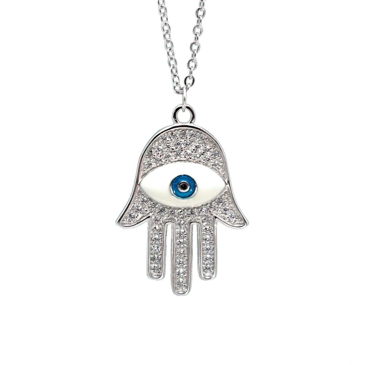 CZ Hamsa Necklace - Allyanna GiftsNECKLACE
