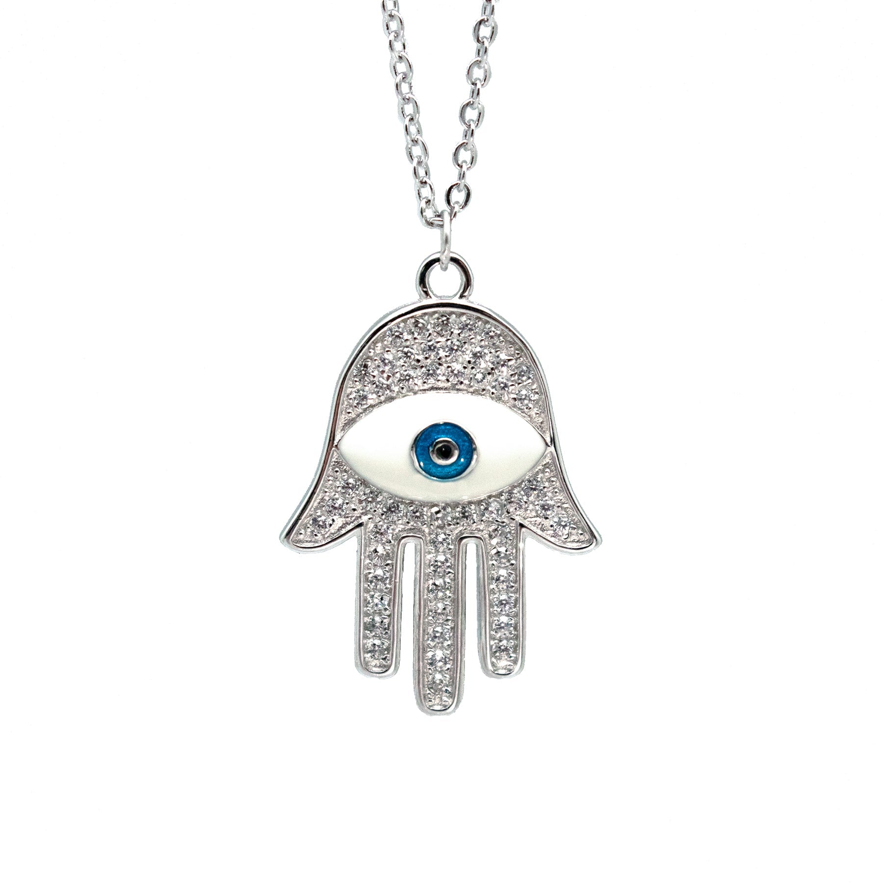 CZ Hamsa Necklace - Allyanna GiftsNECKLACE