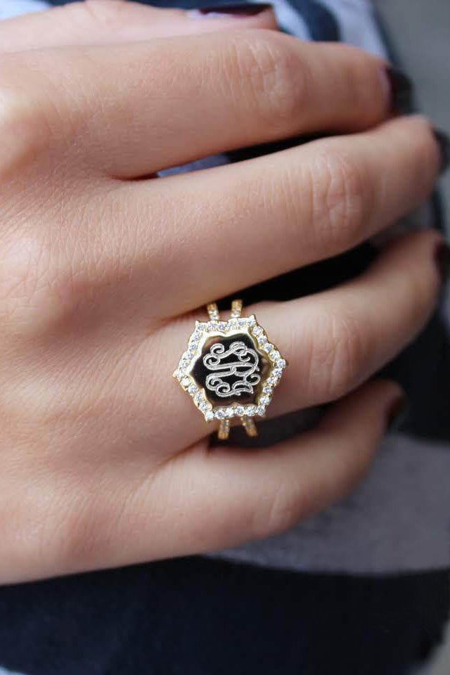 Danielle Ring - Allyanna GiftsMONOGRAM + ENGRAVING