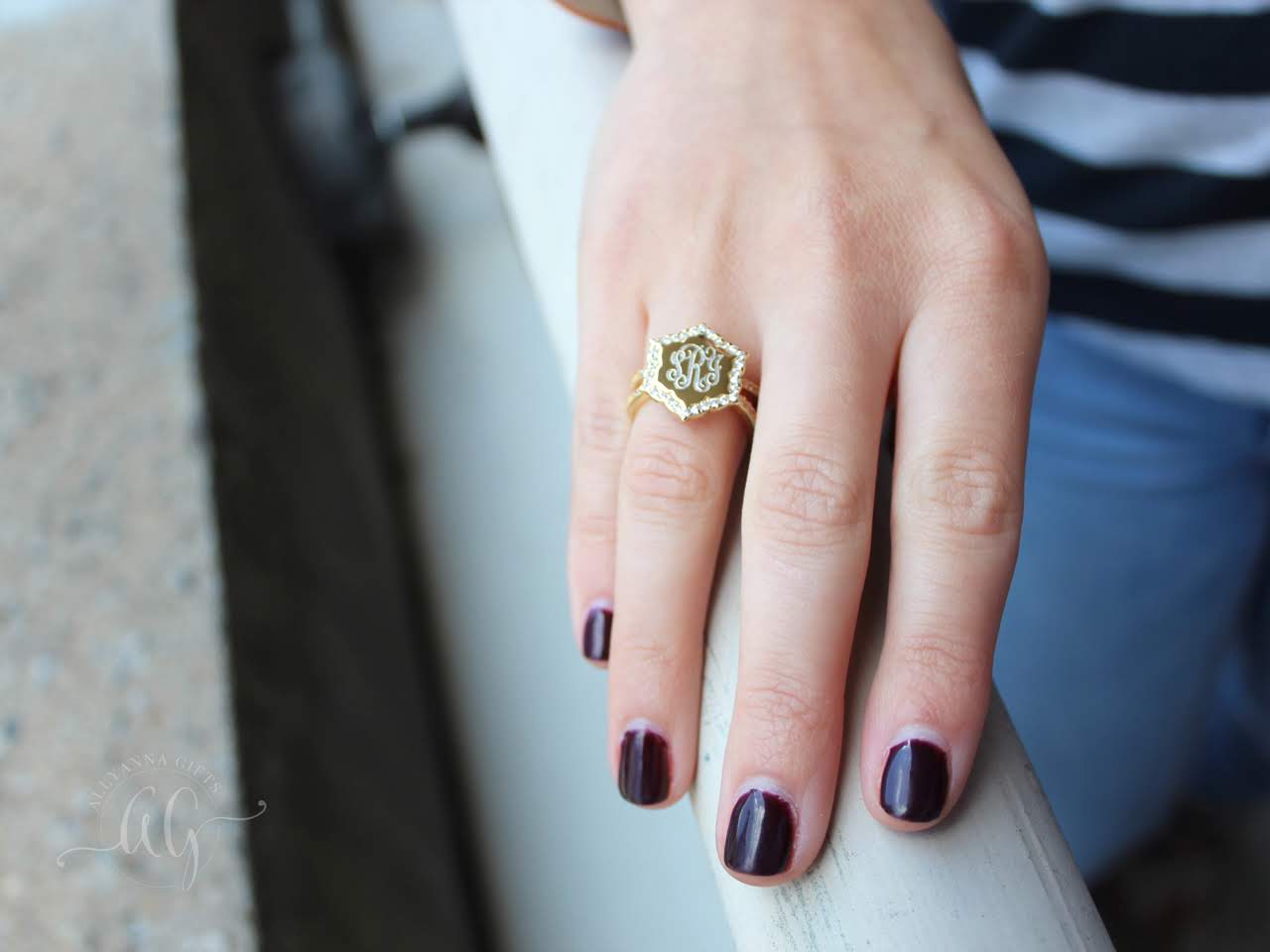 Danielle Ring - Allyanna GiftsMONOGRAM + ENGRAVING