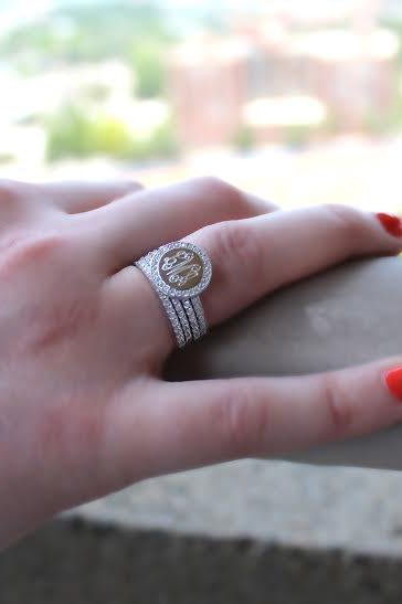 Delaney Stackable Ring Set - Allyanna GiftsMONOGRAM + ENGRAVING