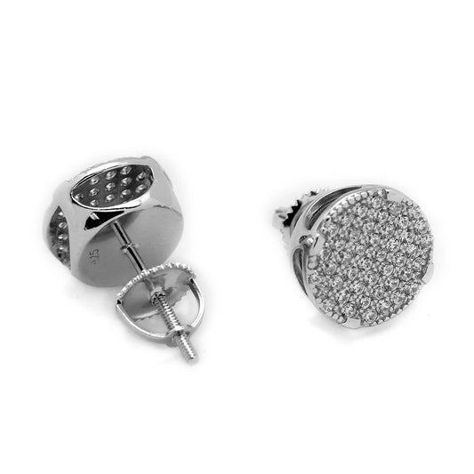 Elegant CZ Micropave Post Earrings - Allyanna GiftsEARRINGS