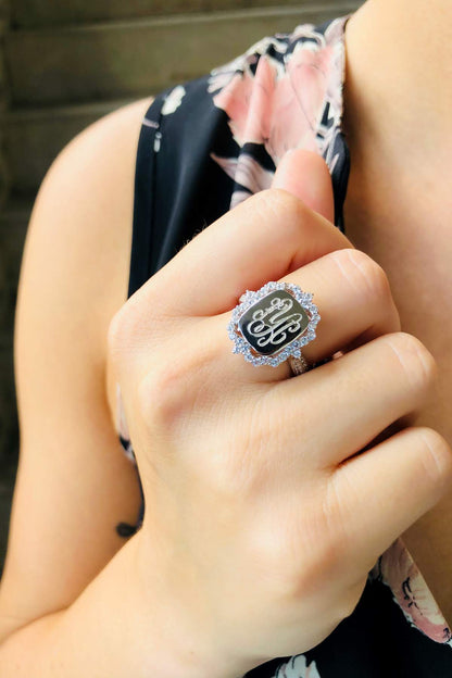 Elizabeth Ring - Allyanna GiftsMONOGRAM + ENGRAVING