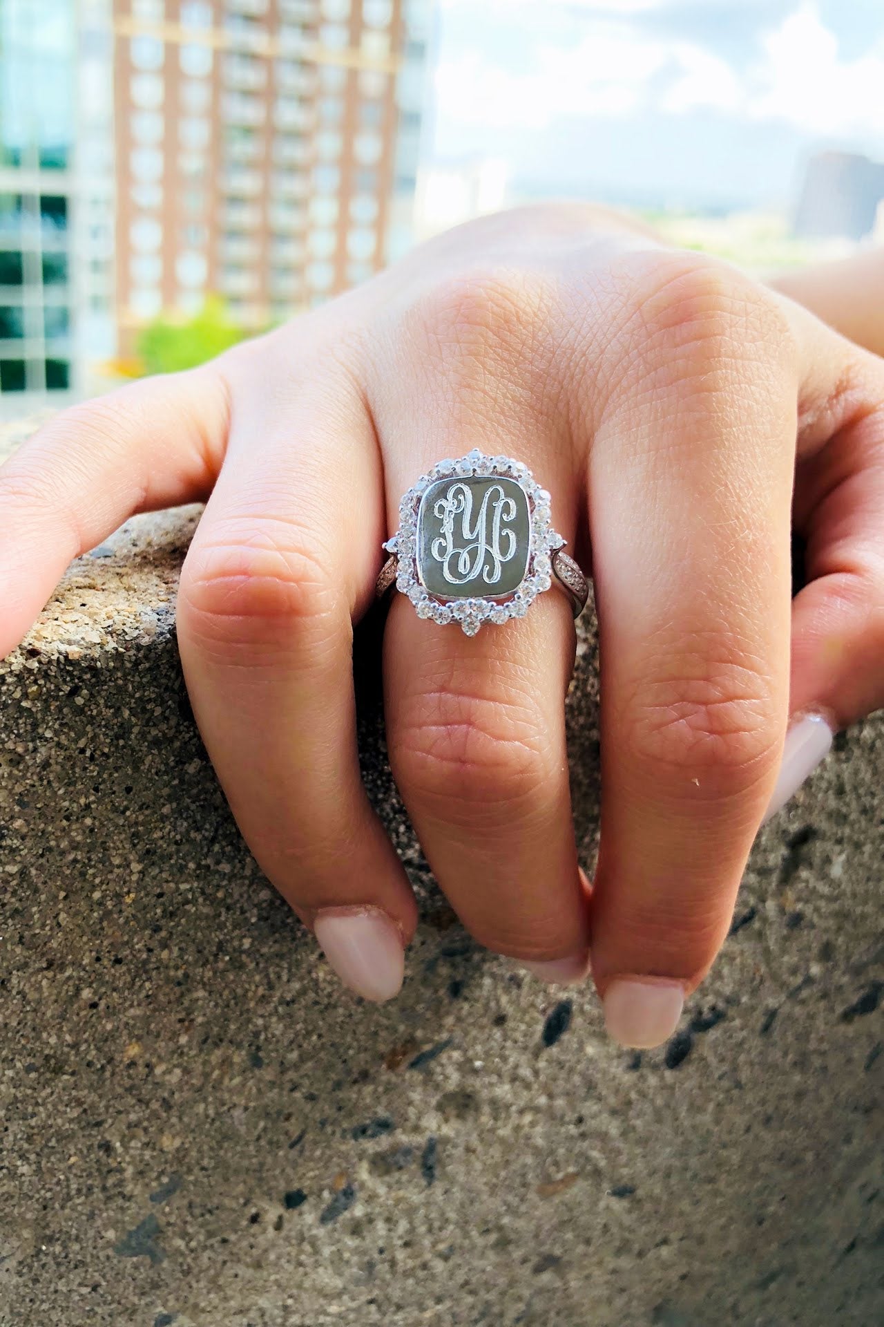 Elizabeth Ring - Allyanna GiftsMONOGRAM + ENGRAVING