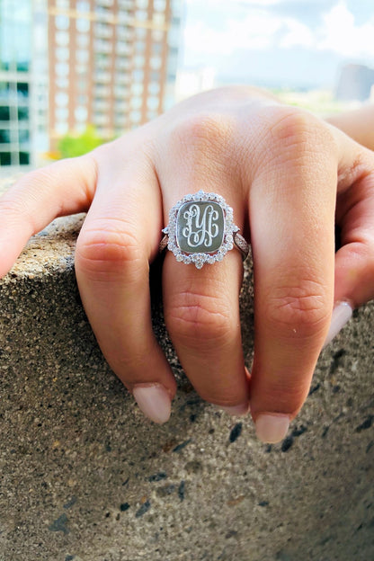 Elizabeth Ring - Allyanna GiftsMONOGRAM + ENGRAVING