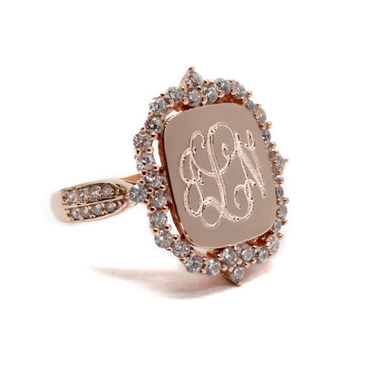 Elizabeth Ring - Allyanna GiftsMONOGRAM + ENGRAVING