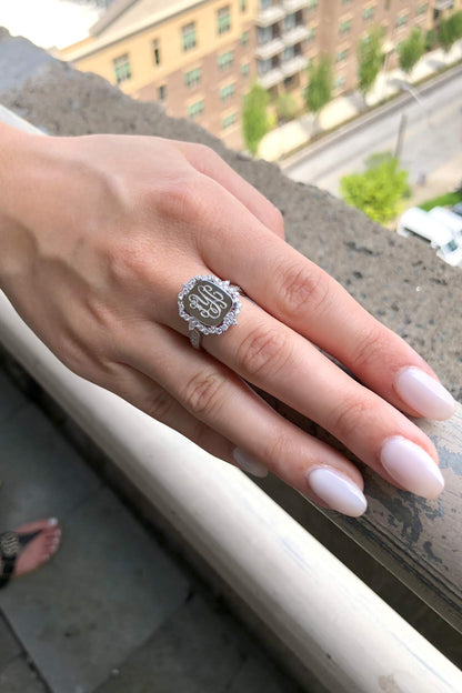 Elizabeth Ring - Allyanna GiftsMONOGRAM + ENGRAVING