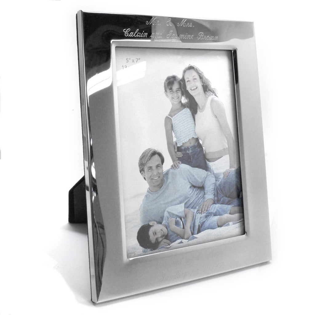 Engravable 5" x 7" Picture Frame - Allyanna GiftsMONOGRAM + ENGRAVING