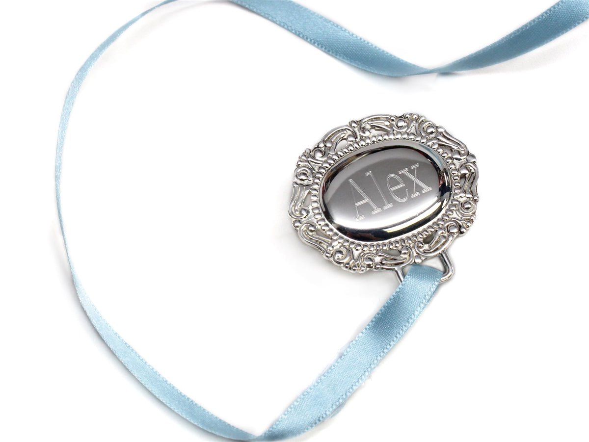 Engraved Baby Pacifier Holders - Allyanna GiftsGIFTS