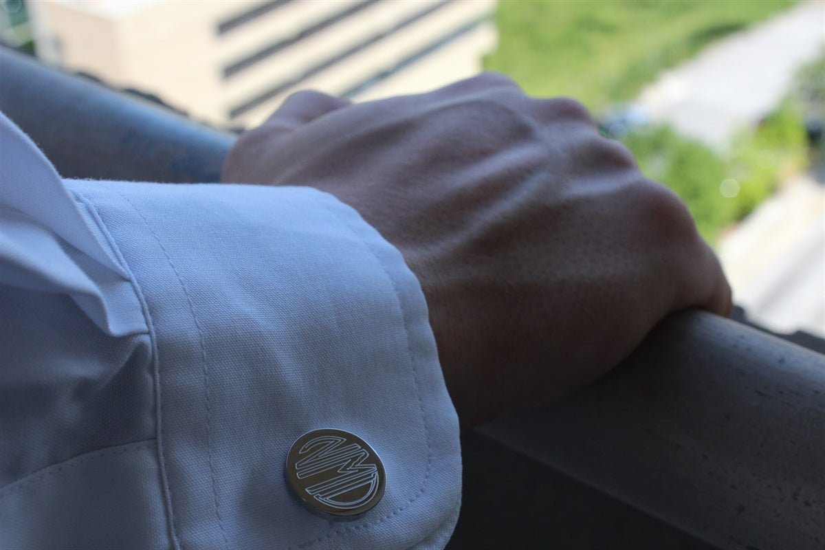 Engraved Cuff Links - Allyanna GiftsGIFTS