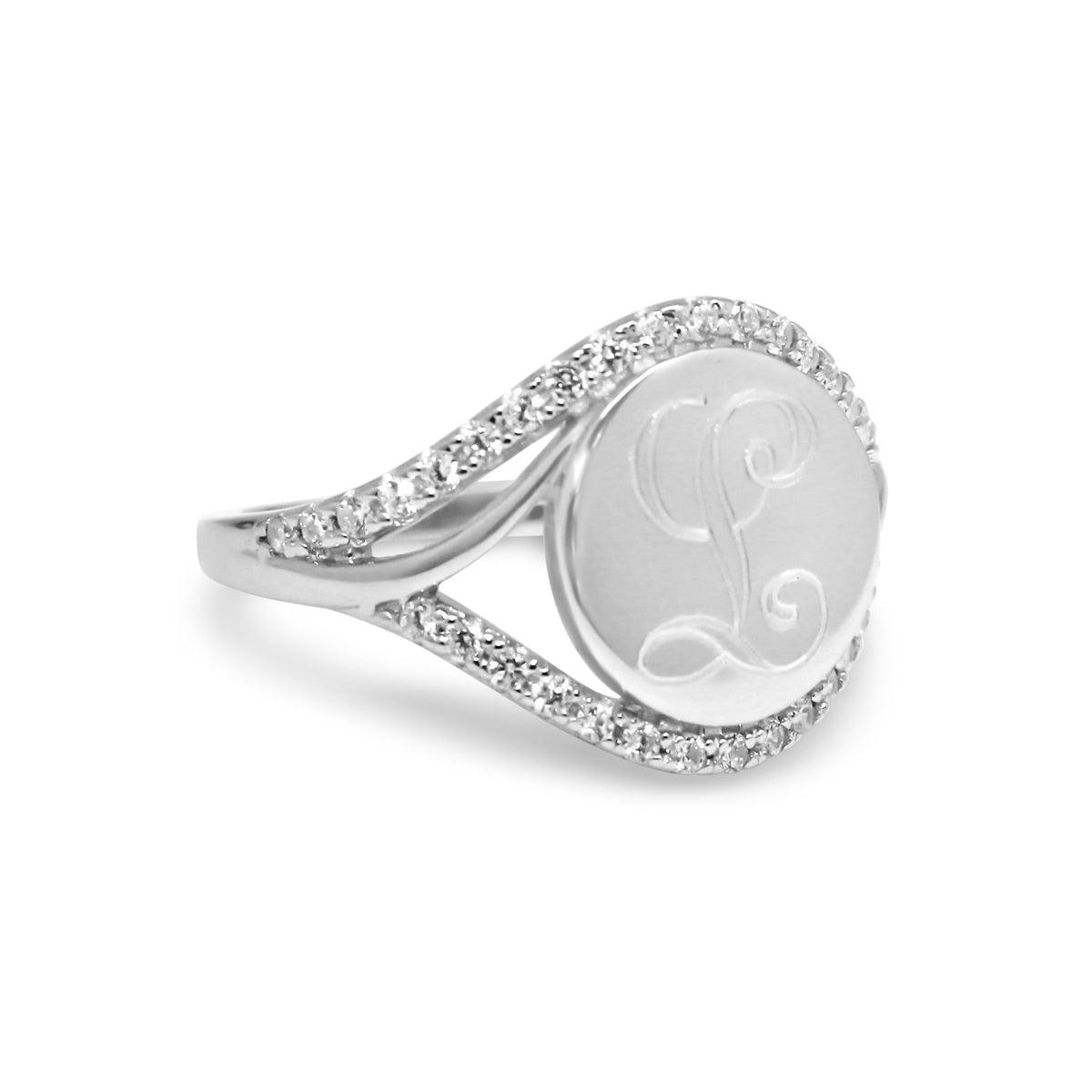 Evelin Ring - Allyanna GiftsMONOGRAM + ENGRAVING