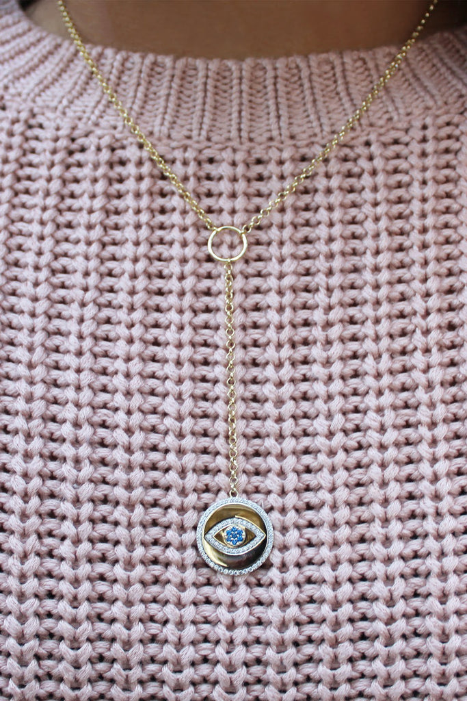 Evil Eye Pendant Necklace - Allyanna GiftsNECKLACE