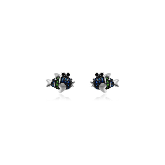 Gemstone Fish Earrings - Allyanna Gifts
