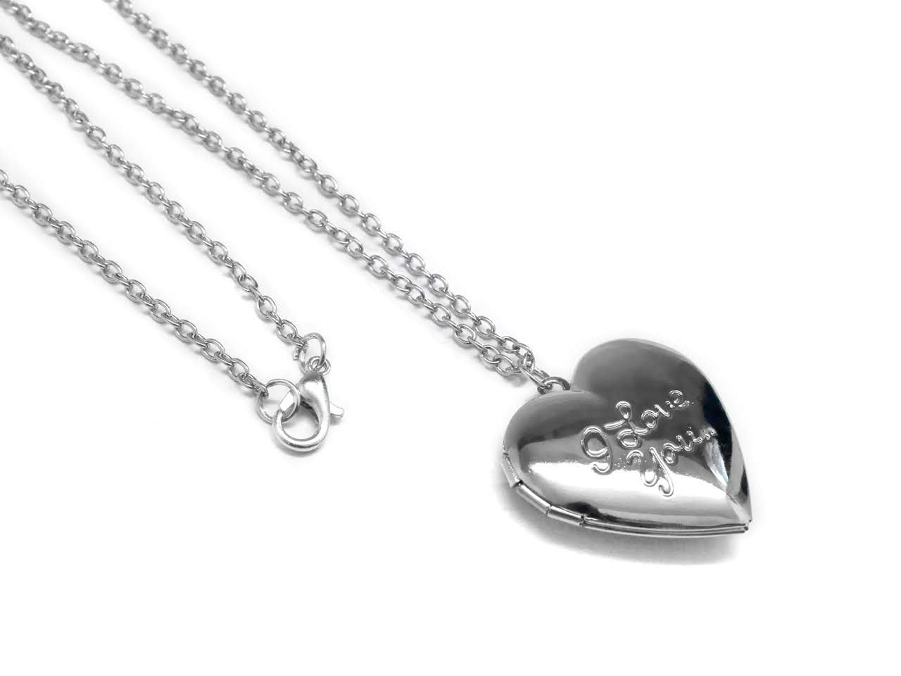 "I Love You" Photo Necklace - Allyanna GiftsNECKLACE