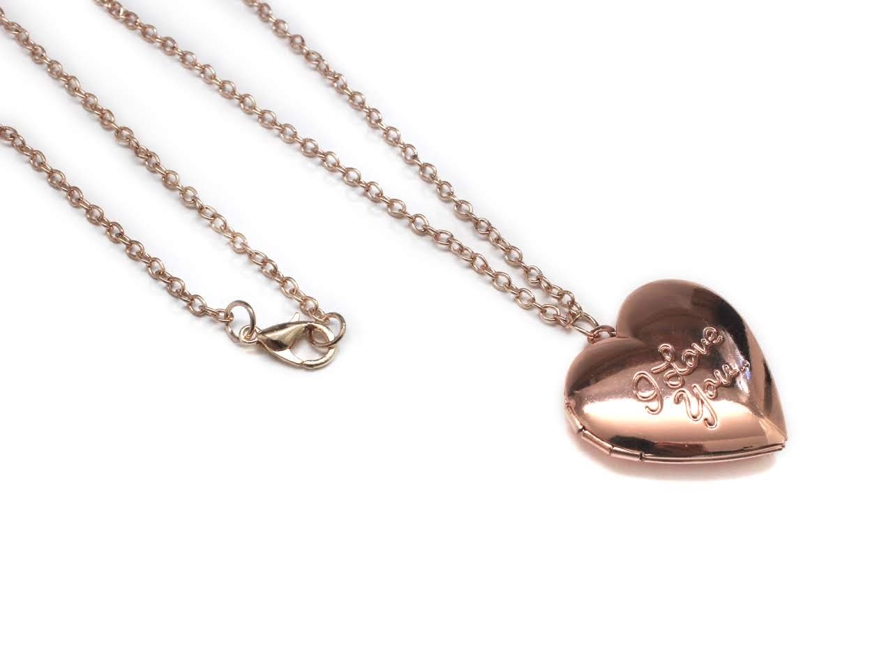 "I Love You" Photo Necklace - Allyanna GiftsNECKLACE
